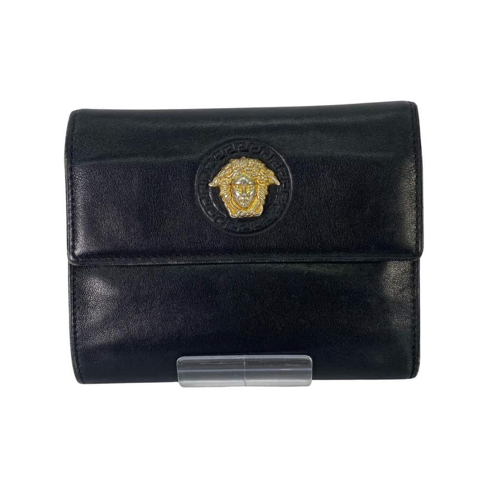 【台中一中店】GIANNI VERSACE/對折錢包//