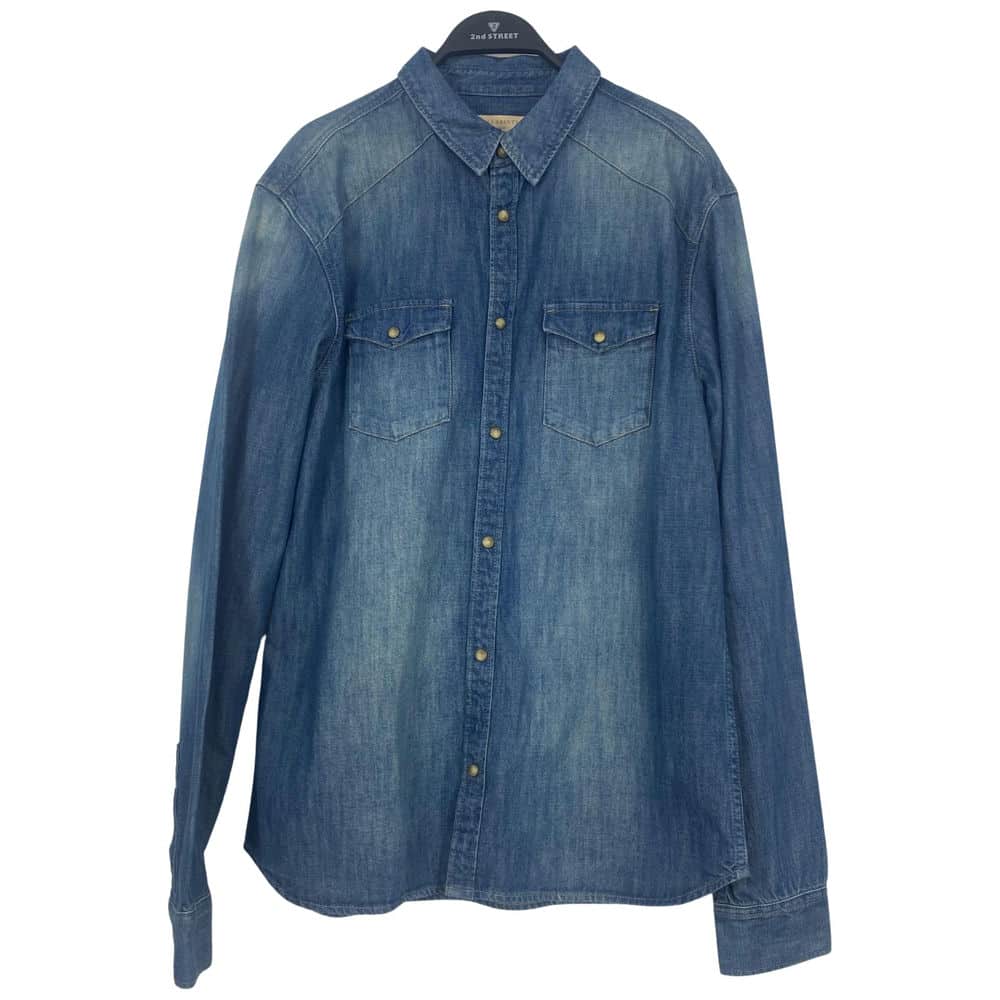 【台中新時代店】ALLSAINTS/牛仔外套/L/