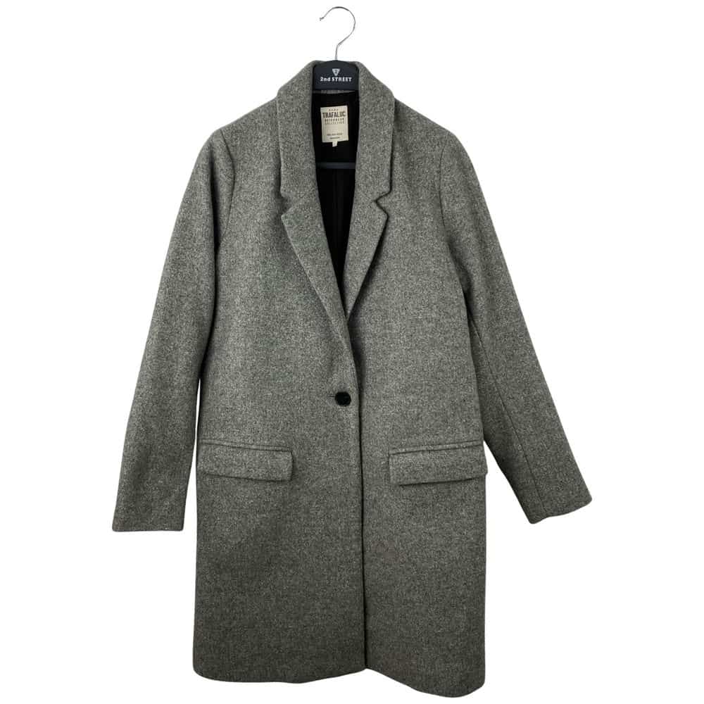 【新竹湳雅廣場店】ZARA/長版西裝外套/S/