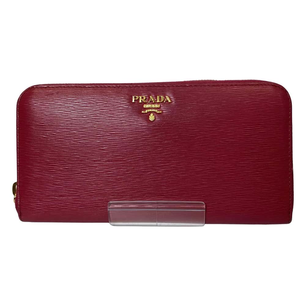 【逢甲福星店】PRADA/長夾錢包//