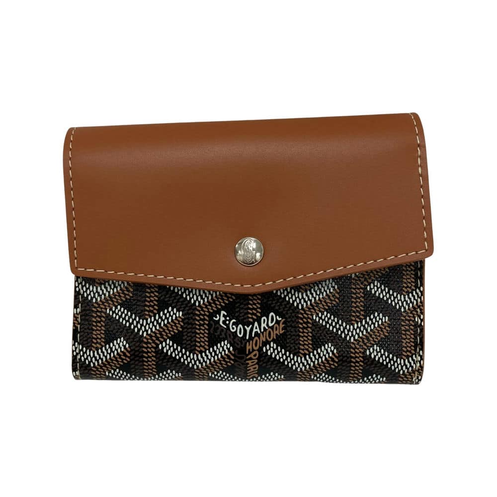 【台北中山收購專門店】GOYARD/對折錢包//