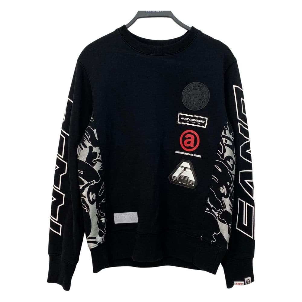 【勤美誠品綠園道店】A BATHING APE/圓領休閒服/S/aapswm3373xx9