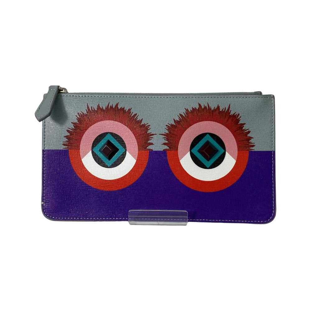 【台中一中店】FENDI/長夾錢包//