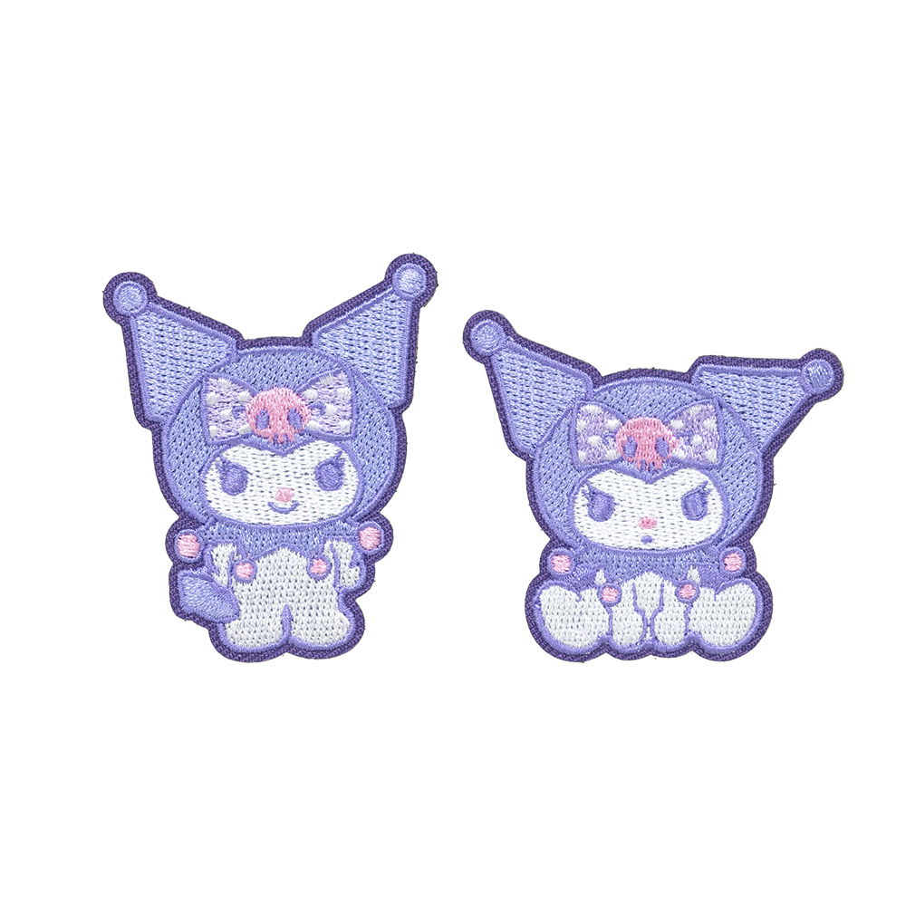 【IMPACT】怡寶 | 酷洛米Kuromi 徽章2入1組-紫色款 IMKUL04PL  (IMKA)