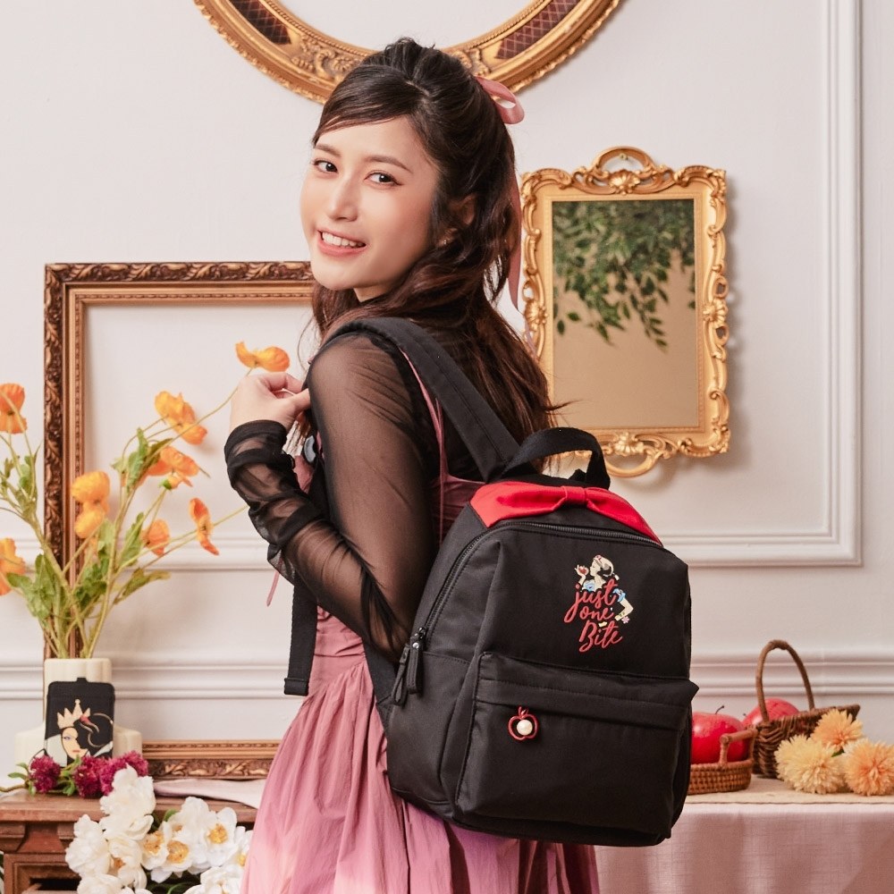 【DISNEY】白雪公主-後背包(小)-黑 PTD23-F5-81BK
