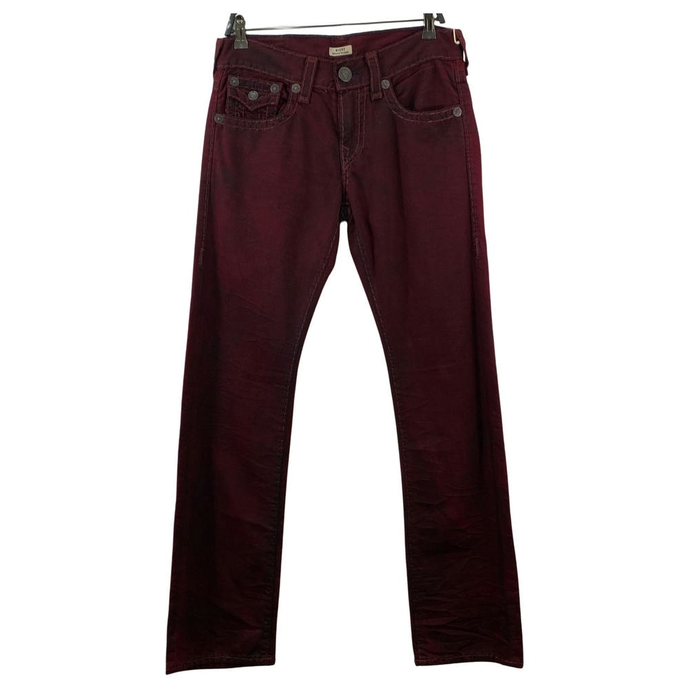 【台中一中店】TRUE RELIGION/直筒褲/30/6mw8z3fm00174