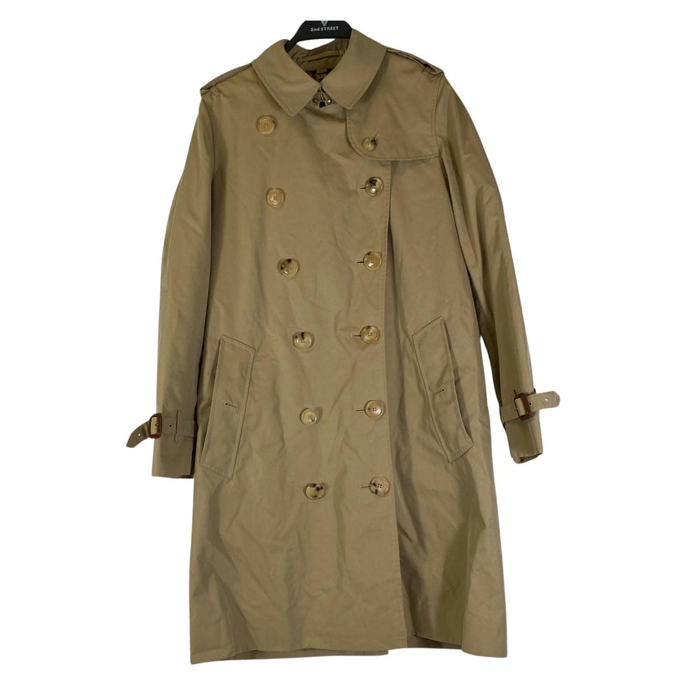 【台中廣三SOGO店】BURBERRY/雙排釦風衣/36/2850