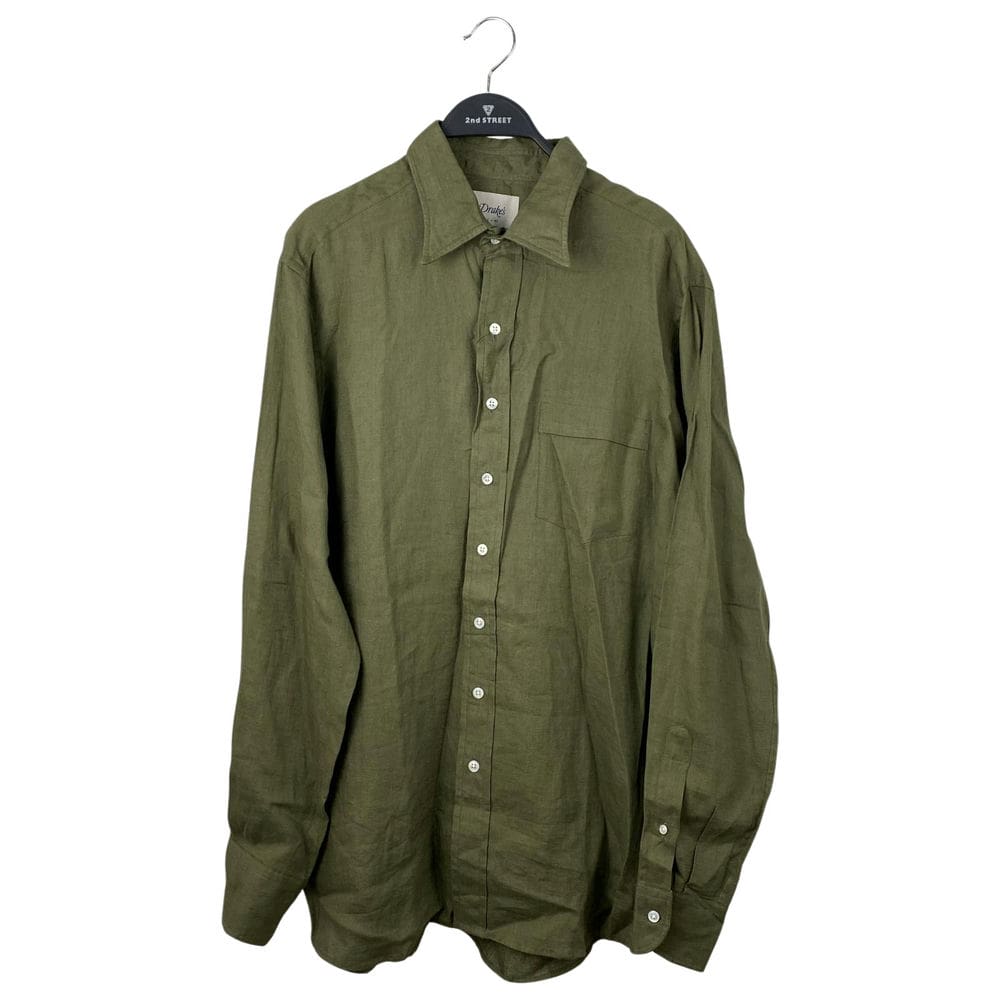 【勤美誠品綠園道店】DRAKE’S/長袖襯衫//