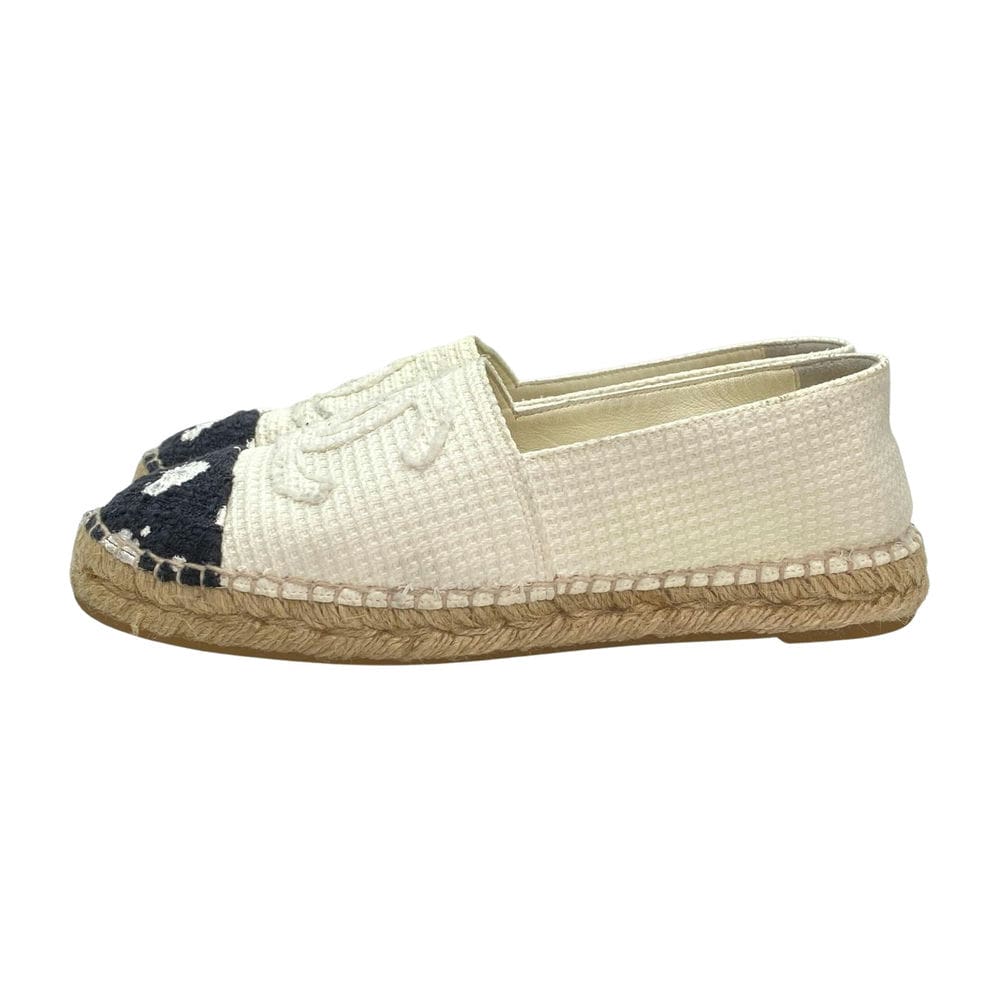 【忠孝復興店】CHANEL/草編鞋/37/g30898