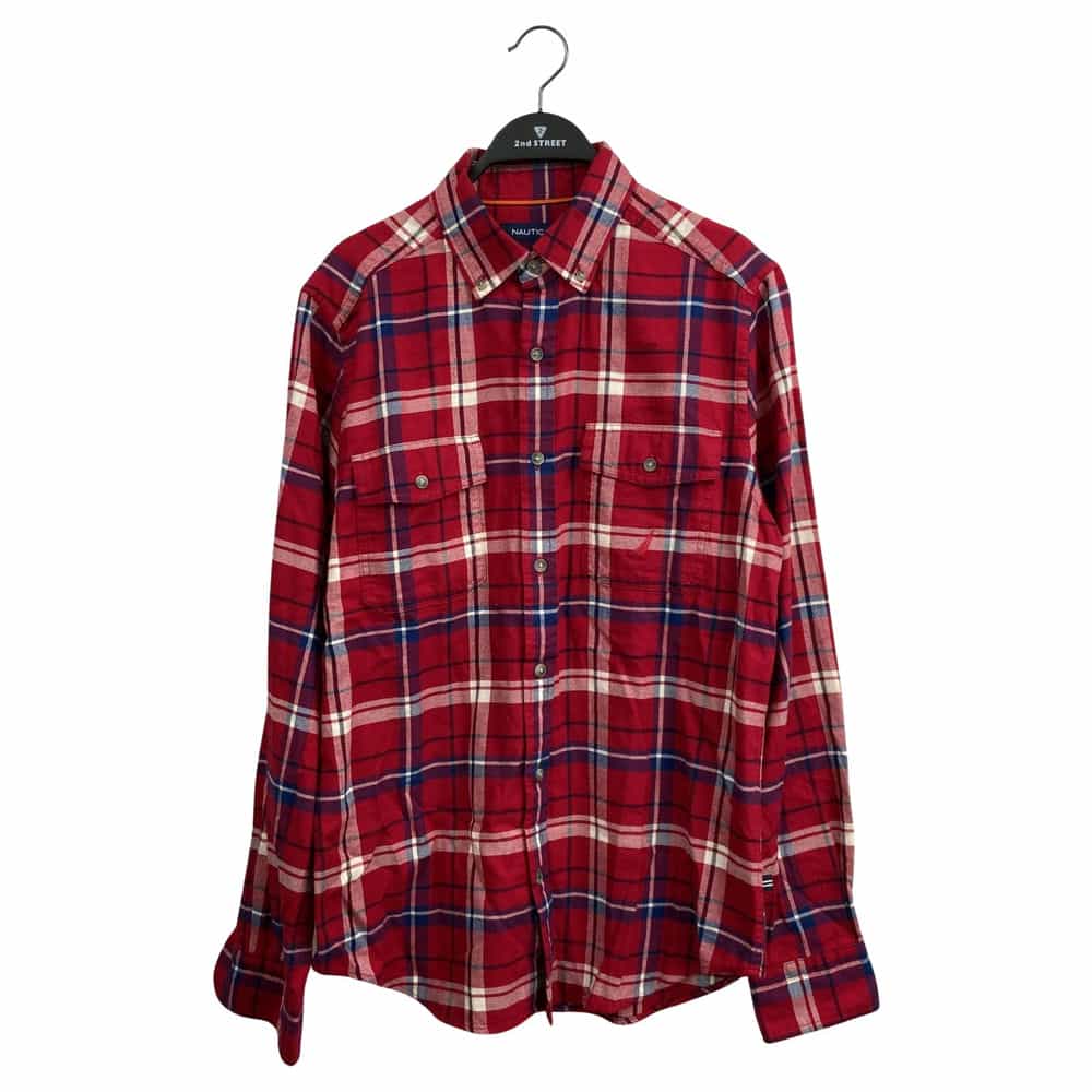 【忠孝復興店】NAUTICA/長袖襯衫/S/W17046