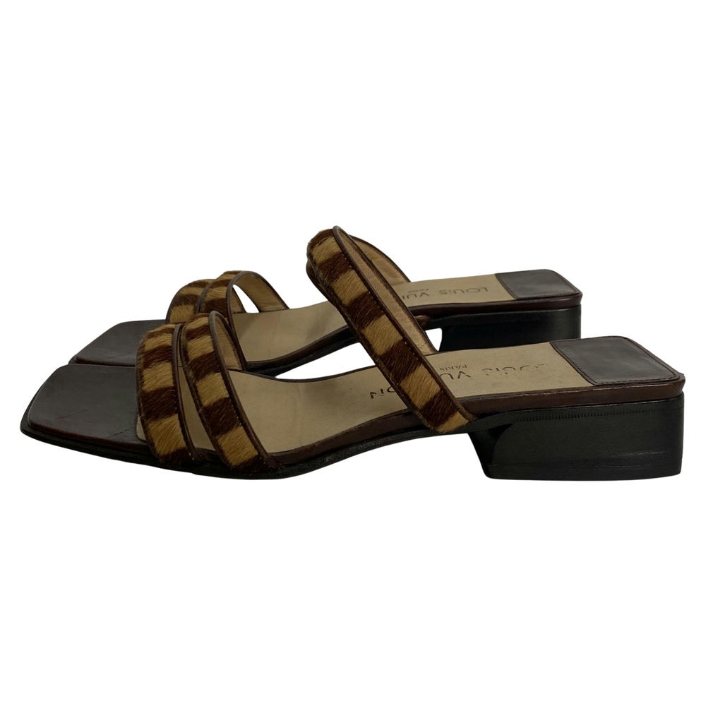 【微風南山店】LOUIS VUITTON/涼鞋/36/ar0020