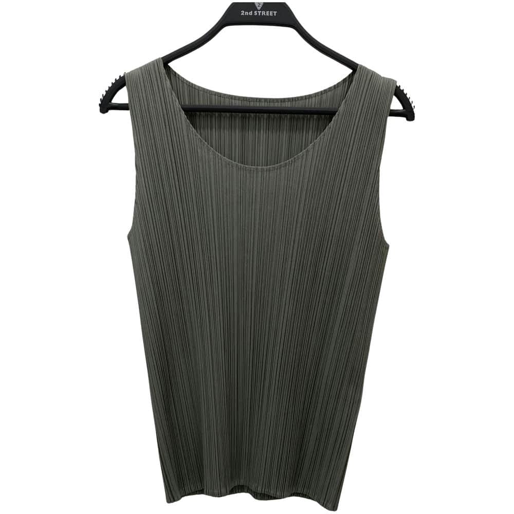 【新莊宏匯廣場店】PLEATS PLEASE ISSEY MIYAKE/無袖上衣/4/PP68-JK110