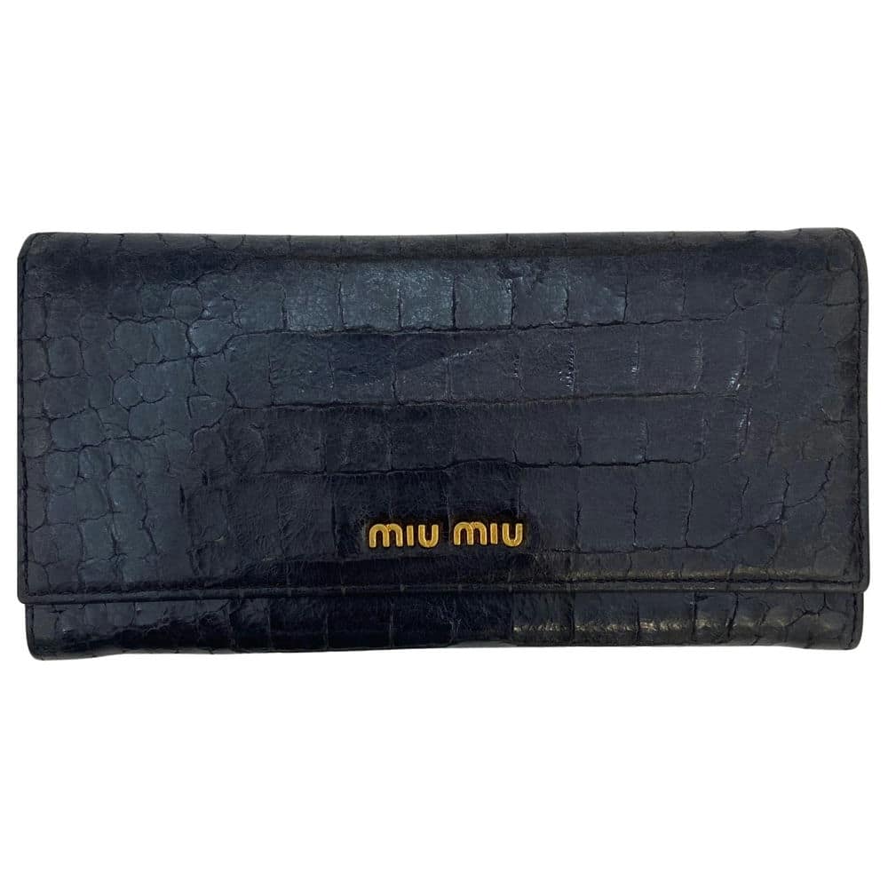 【忠孝敦化收購專門店】MIU MIU/長夾錢包///2346980245429