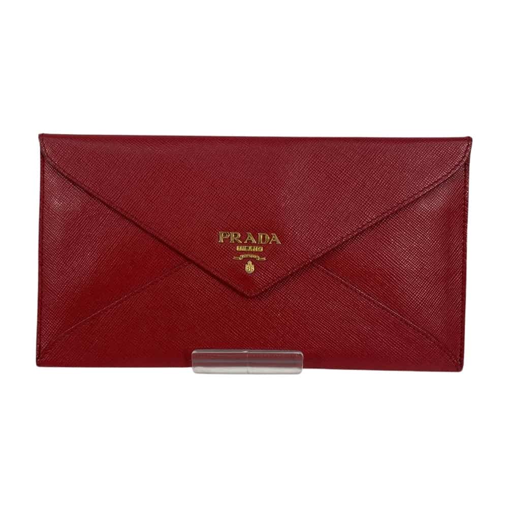 【台中新時代店】PRADA/長夾錢包//