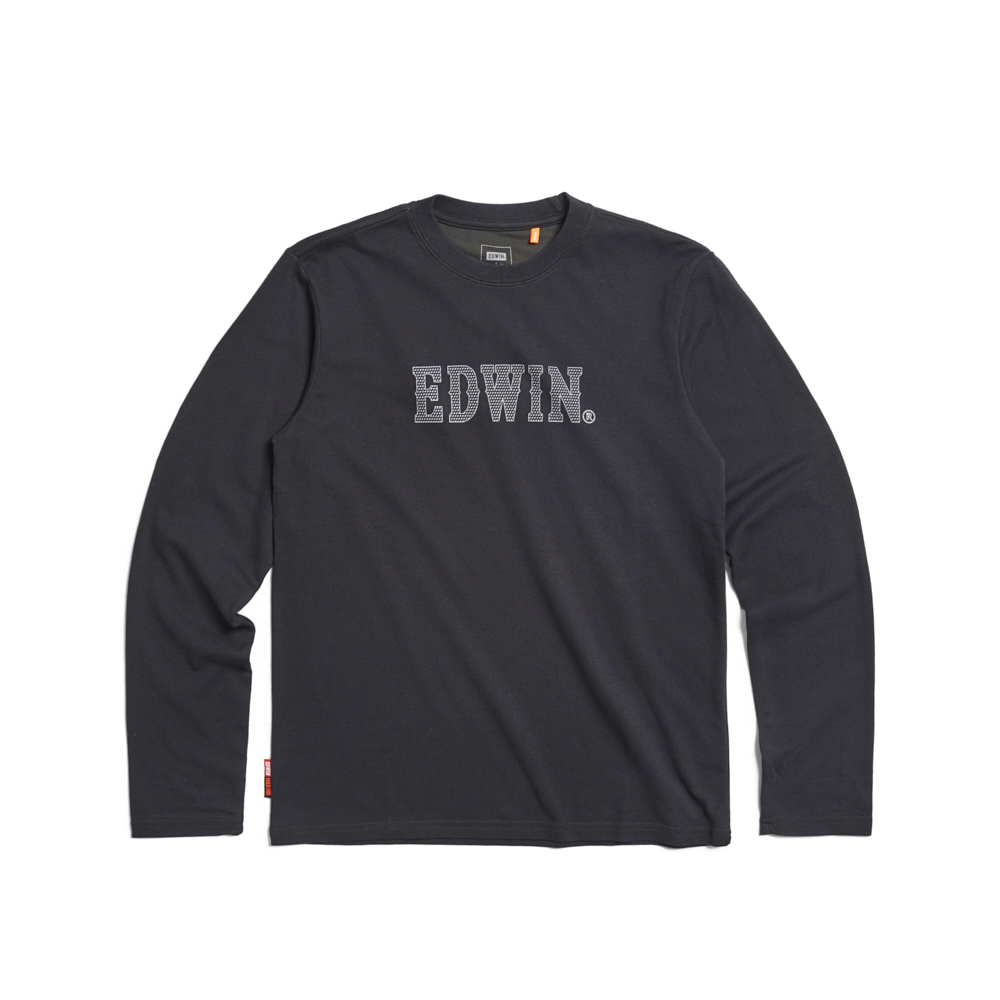 EDWIN｜WILDFIRE｜加大碼｜男裝｜經典印花長袖T恤