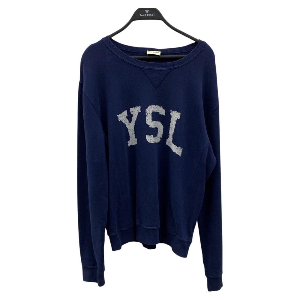 【新竹湳雅廣場店】SAINT LAURENT/圓領休閒服/S/666979
