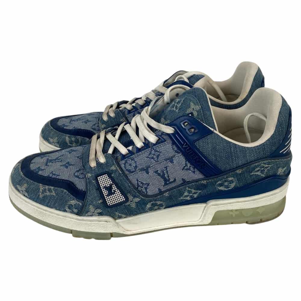 【基隆店】LOUIS VUITTON/低筒運動休閒鞋/US91/2/MS0220