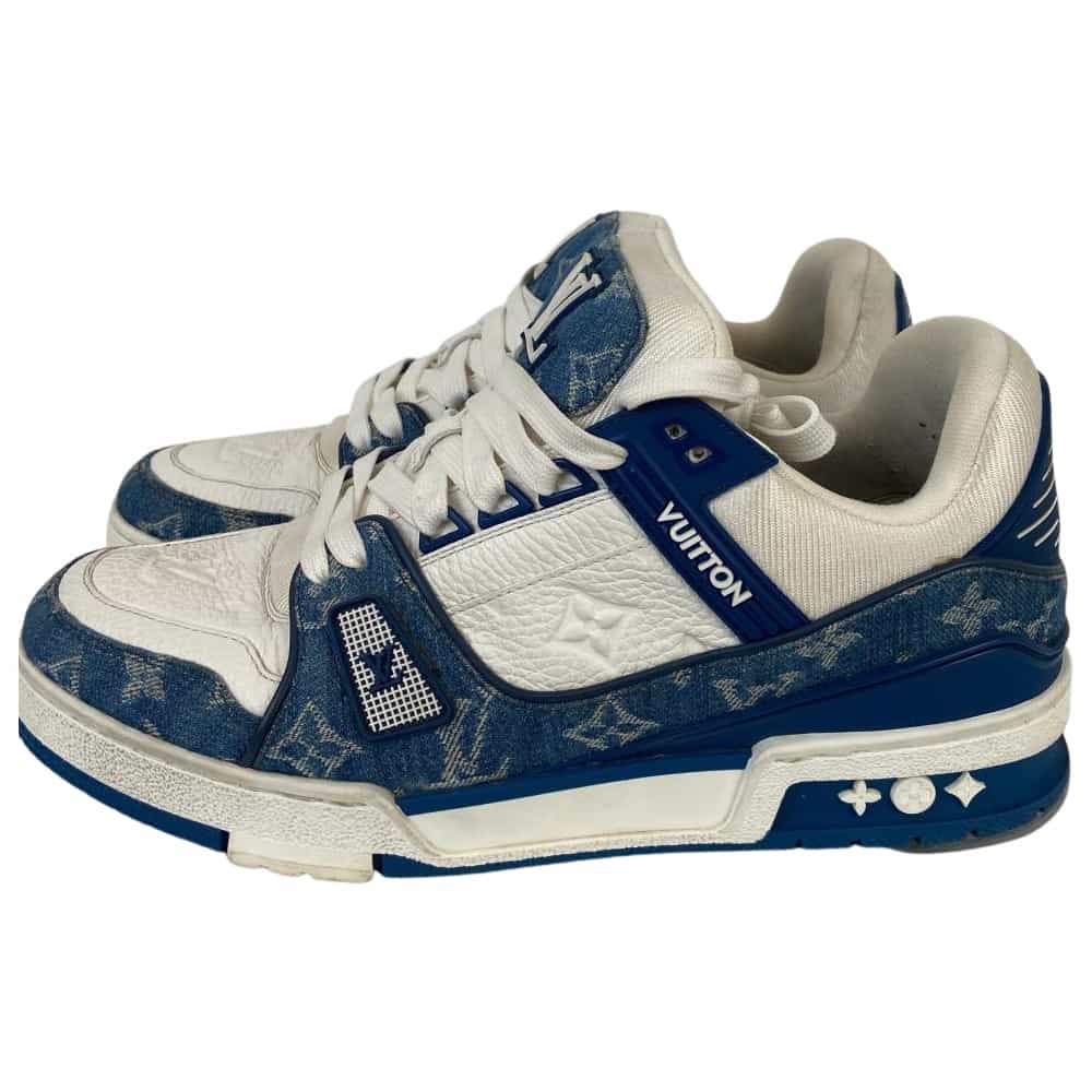 【基隆店】LOUIS VUITTON/低筒運動休閒鞋/US7/go 0273