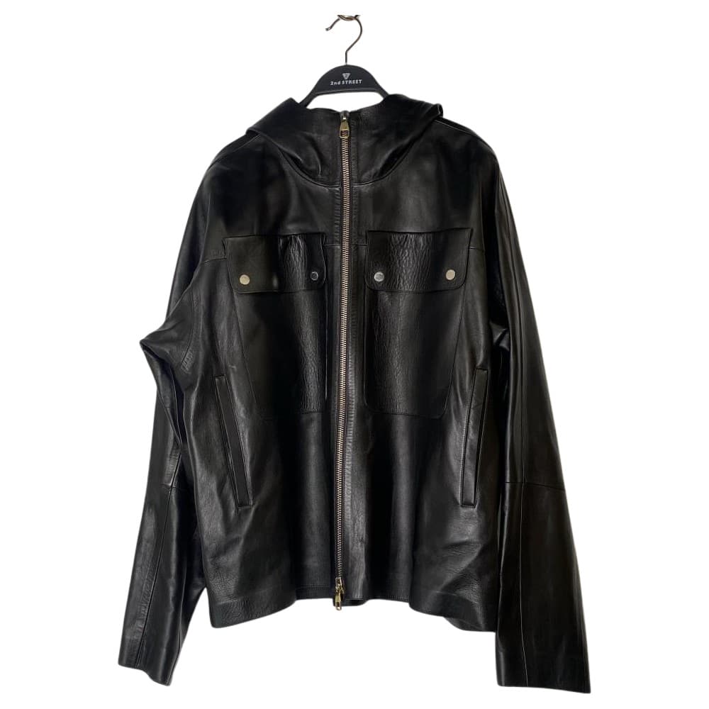 【台北西門漢中店】dunhill/皮革外套/XL/DU18FJ3182W001
