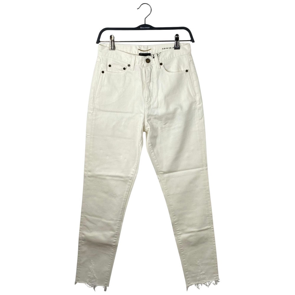 【環球桃園A8店】SAINT LAURENT/緊身褲/26/