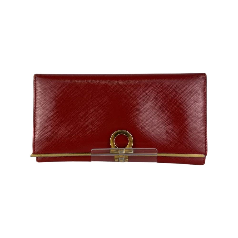 【宜蘭家樂福店】Salvatore Ferragamo/長夾錢包//