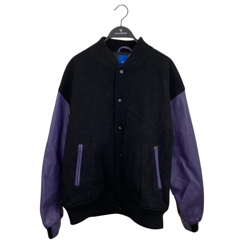 【微風南山店】BEAMS/棒球外套/M/12-18-0068