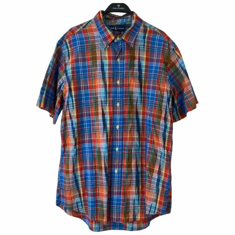 【台中中友百貨店】RALPH LAUREN/短袖襯衫/L/