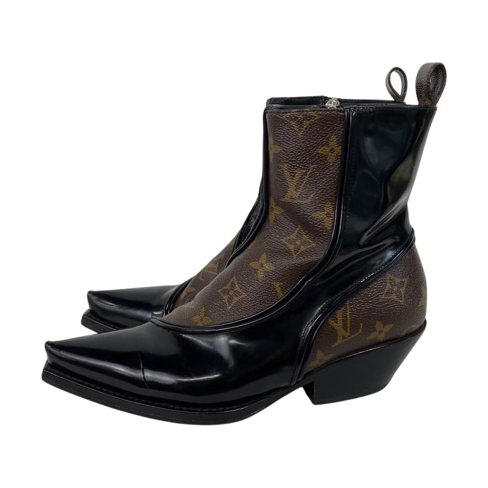 【台北西門店】LOUIS VUITTON/側邊鬆緊靴/36/NL0260