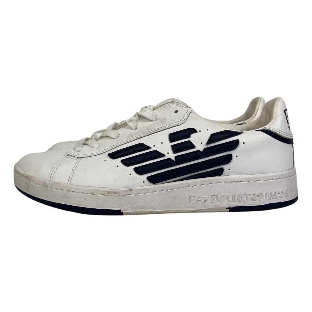 【環球桃園A8店】EA7 EMPORIO ARMANI/低筒運動休閒鞋/US71/2/X8X043 XK075
