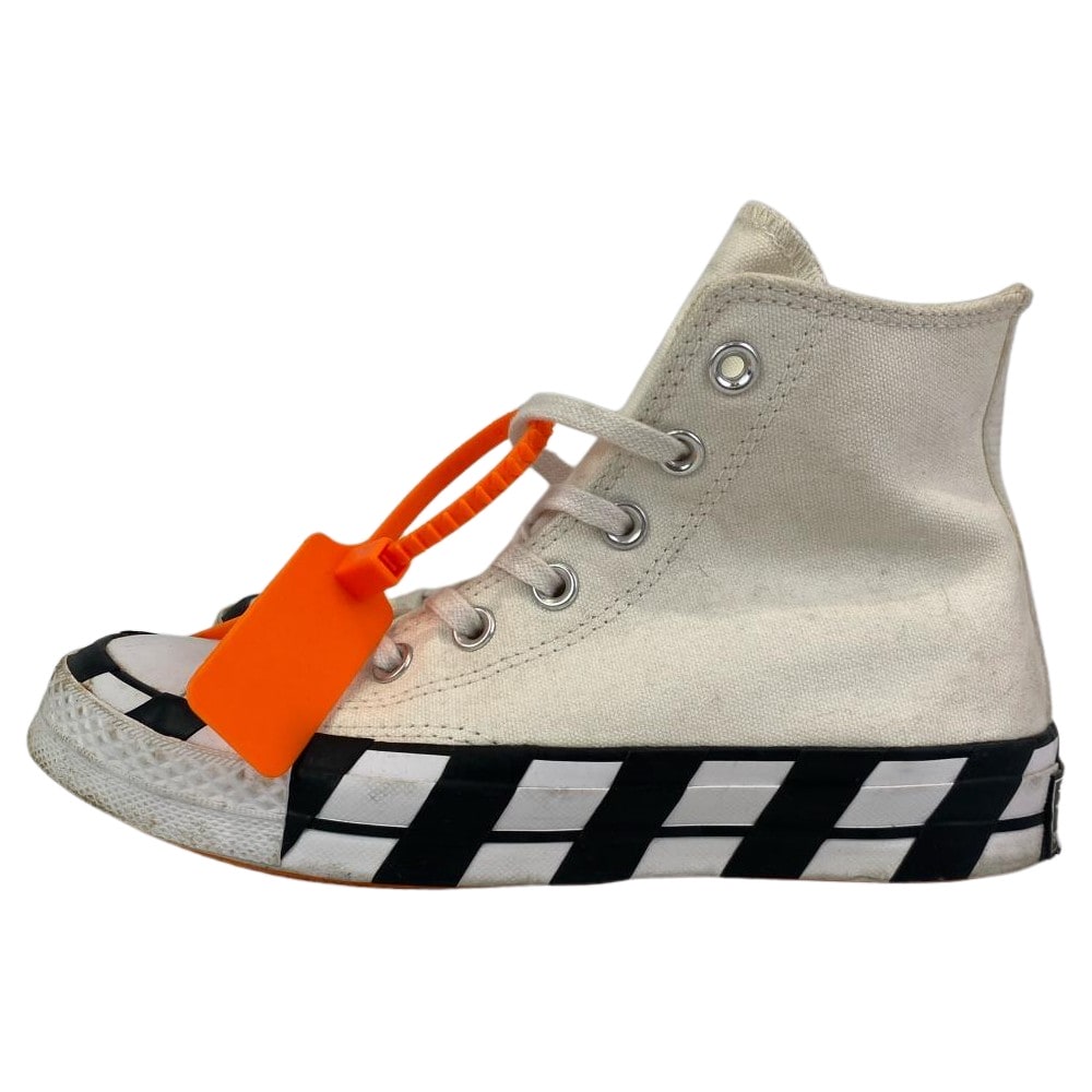 【京站時尚廣場店】OFF-WHITE/高筒運動休閒鞋/23.5cm/163862c