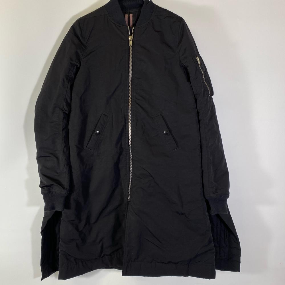 【台中廣三SOGO店】RICK OWENS DRKSHDW/軍裝連帽大衣/S/