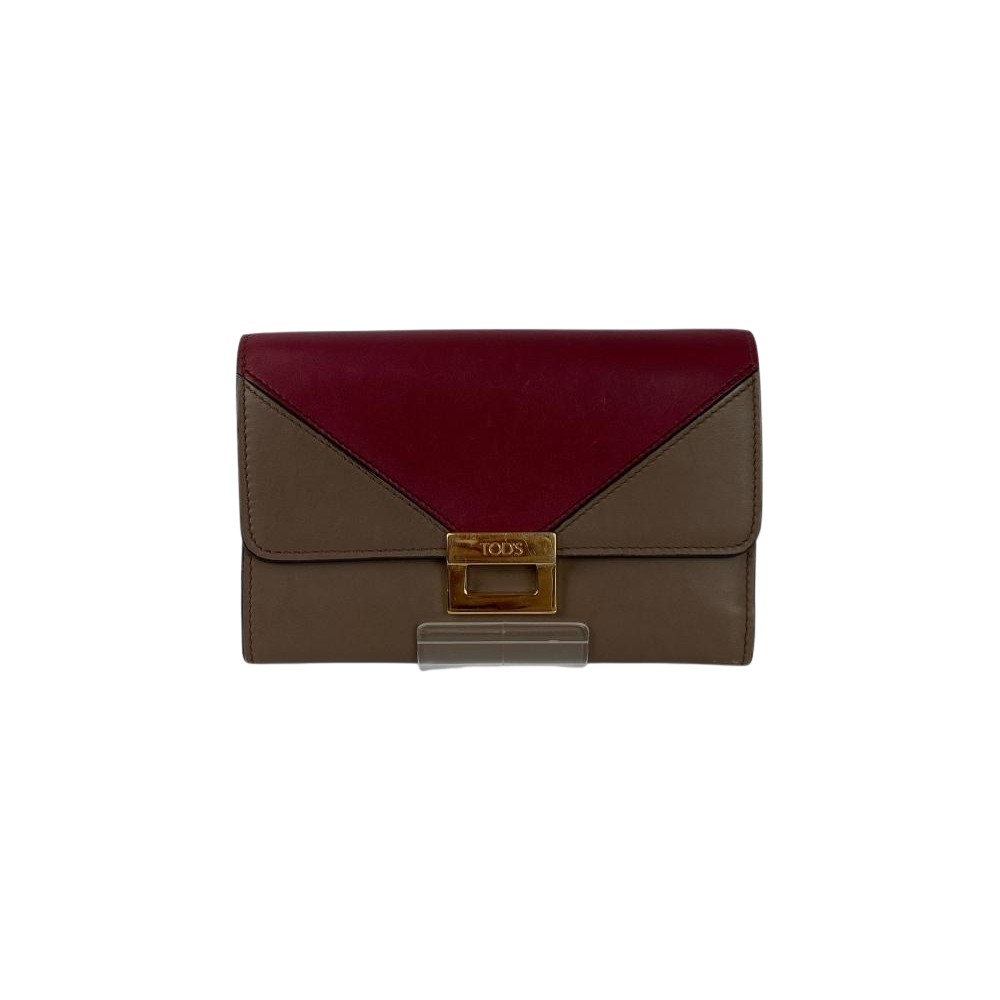 【基隆店】TOD’S/對折錢包//