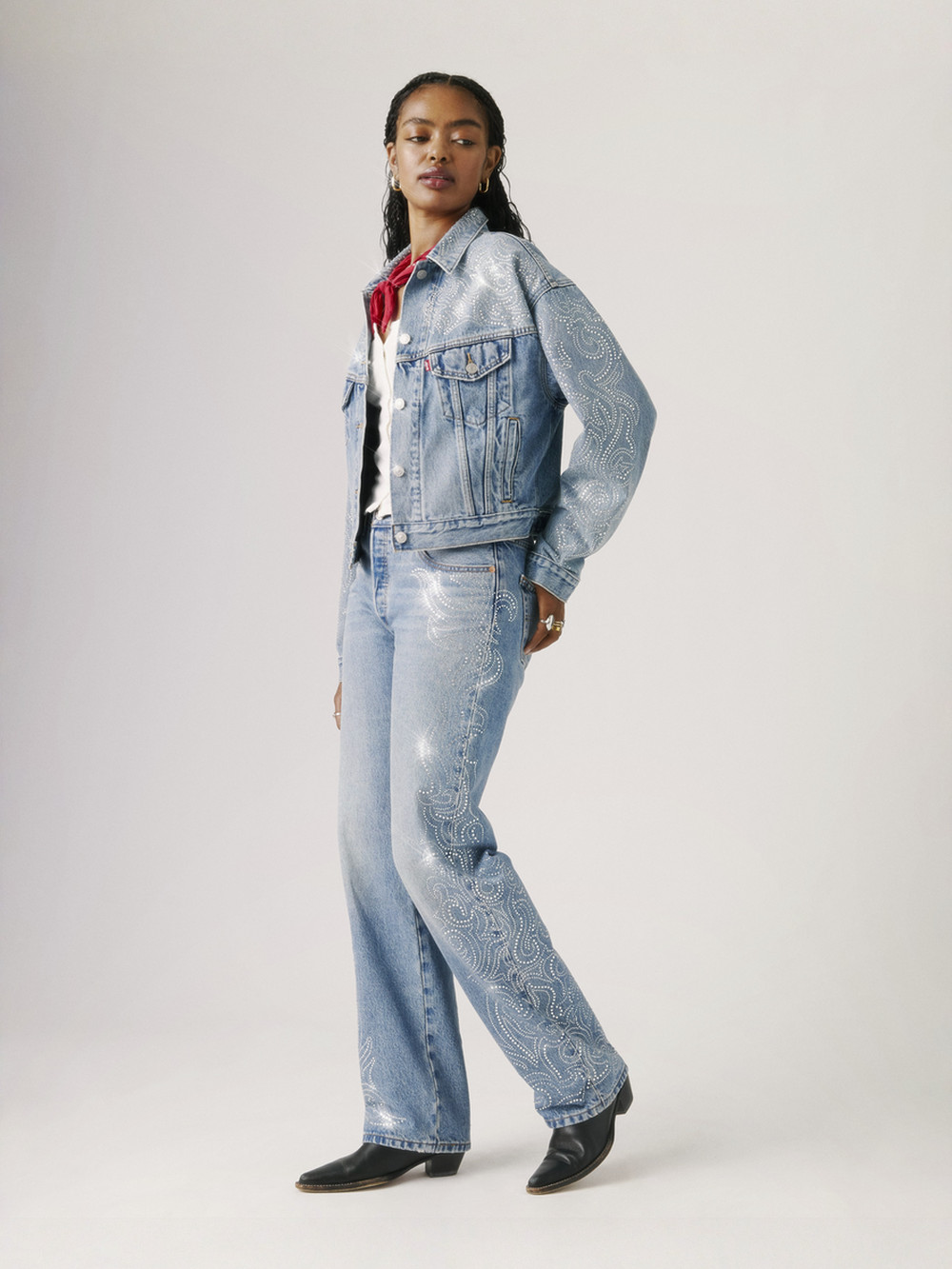 BEYONCÉ X LEVI’S® COLLECTION 經典501® 90年代直筒丹寧褲 人氣新品