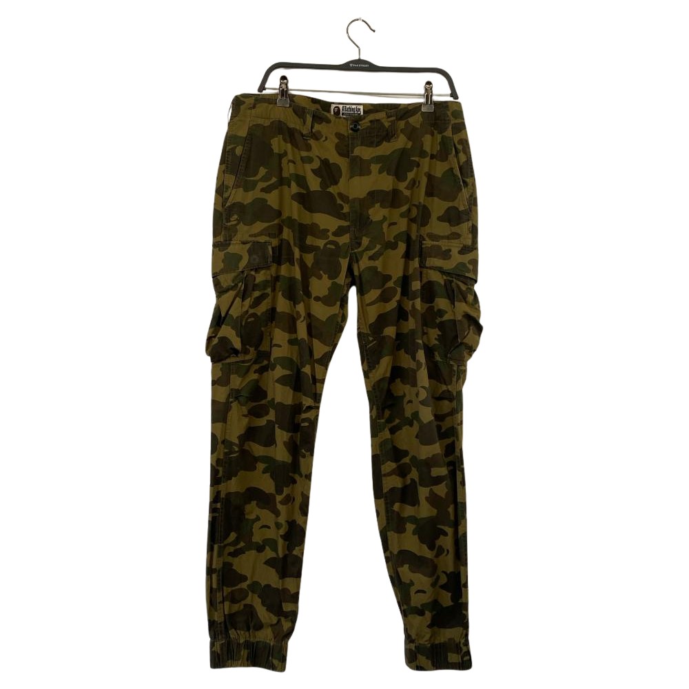 【徐匯廣場店】A BATHING APE/多口袋工作褲/XL/001PTC801003X