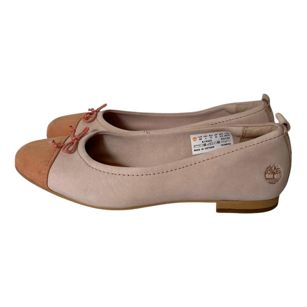 【逢甲福星店】Timberland/淺口皮鞋/23cm/