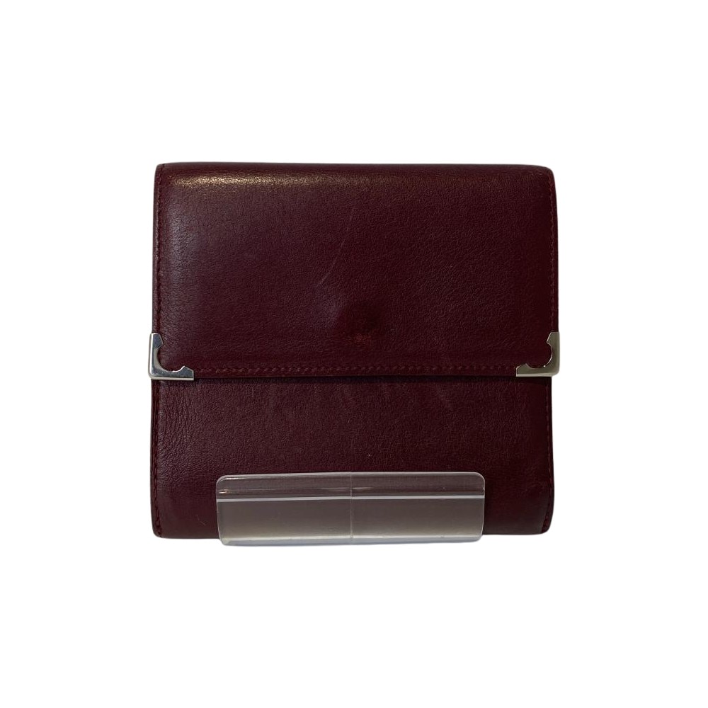 【環球左營店】Cartier/對折錢包//