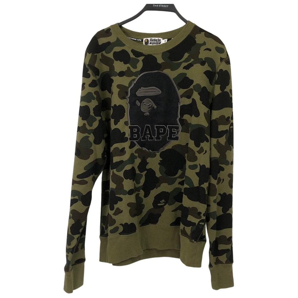 【台北西門店】A BATHING APE/圓領休閒服/M/001SW1801010M
