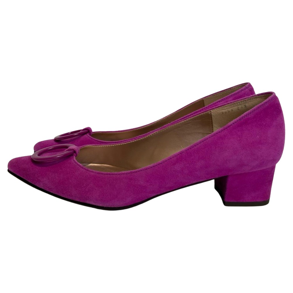 【微風信義店】GINZA Kanematsu/淺口皮鞋/23.5cm/1354238