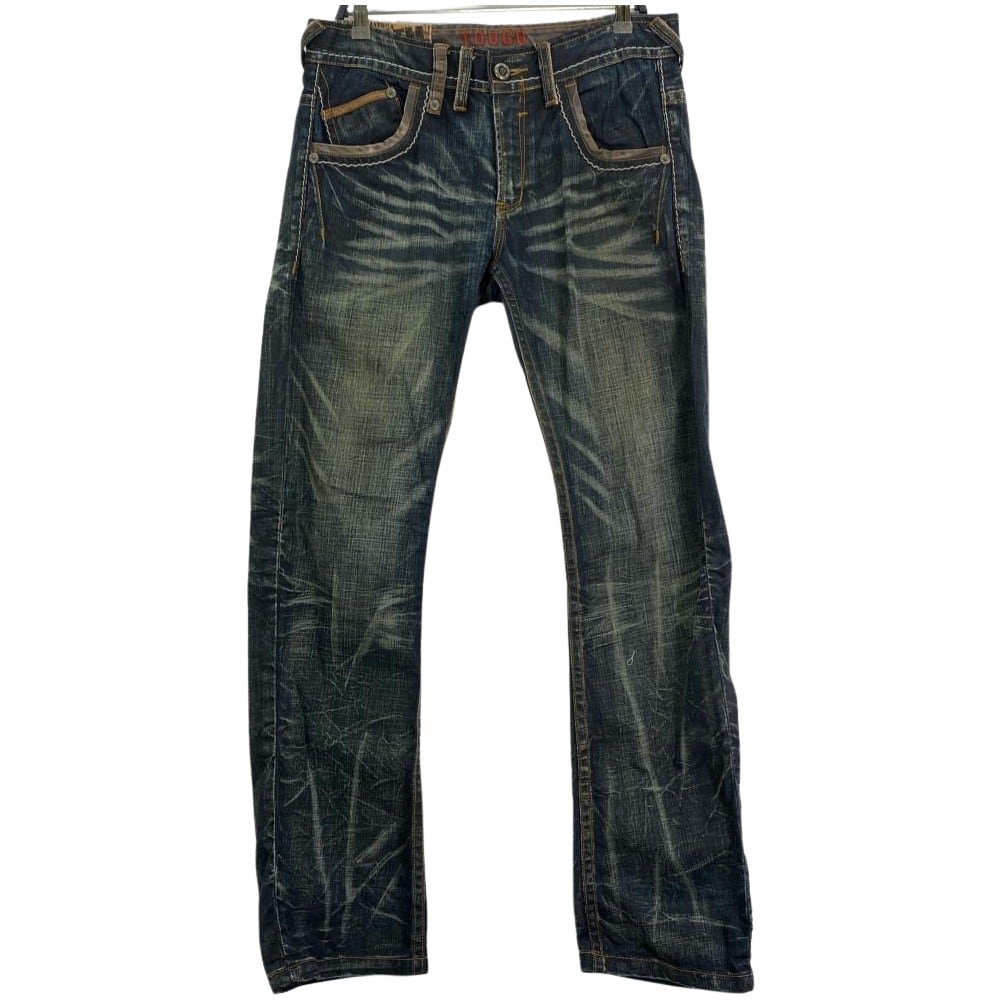 【台中一中店】TOUGH jeansmith/直筒褲/30/