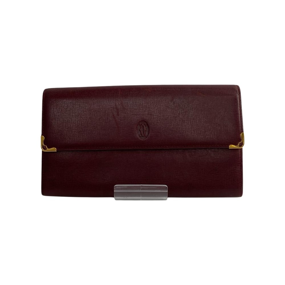 【公館店】Cartier/長夾錢包//