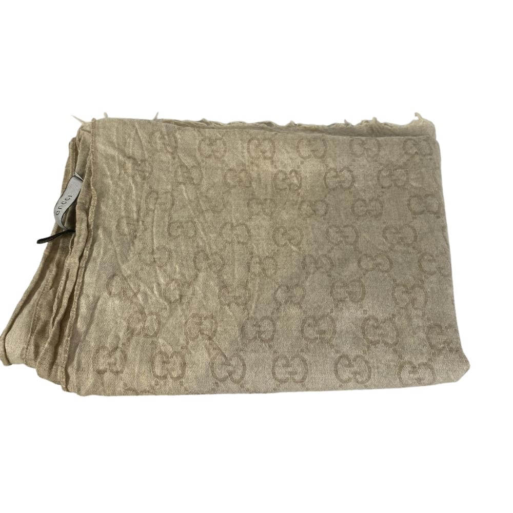 【桃園家樂福經國店】GUCCI/圍巾//
