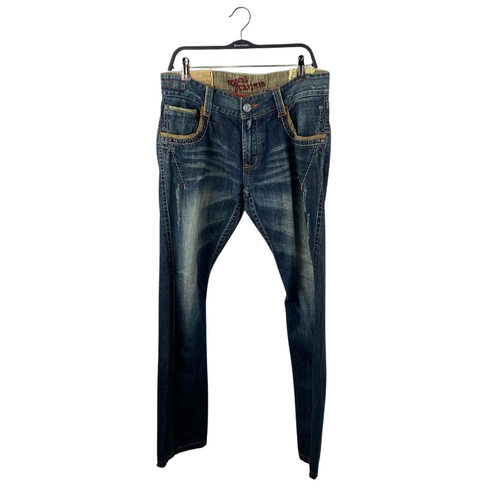 【環球屏東店】TOUGH jeansmith/直筒褲/30/