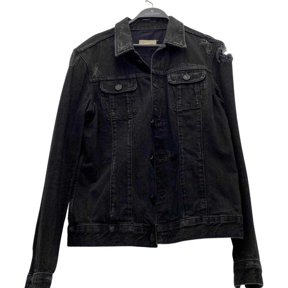 【新莊宏匯廣場店】ALLSAINTS SPITALFIELDS/牛仔外套/S/