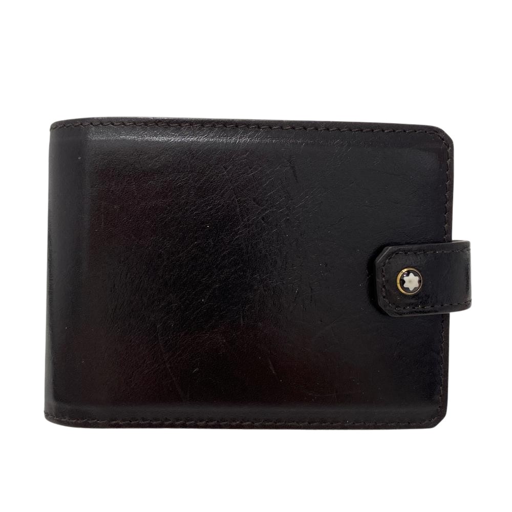 【忠孝復興店】MONTBLANC/對折錢包//