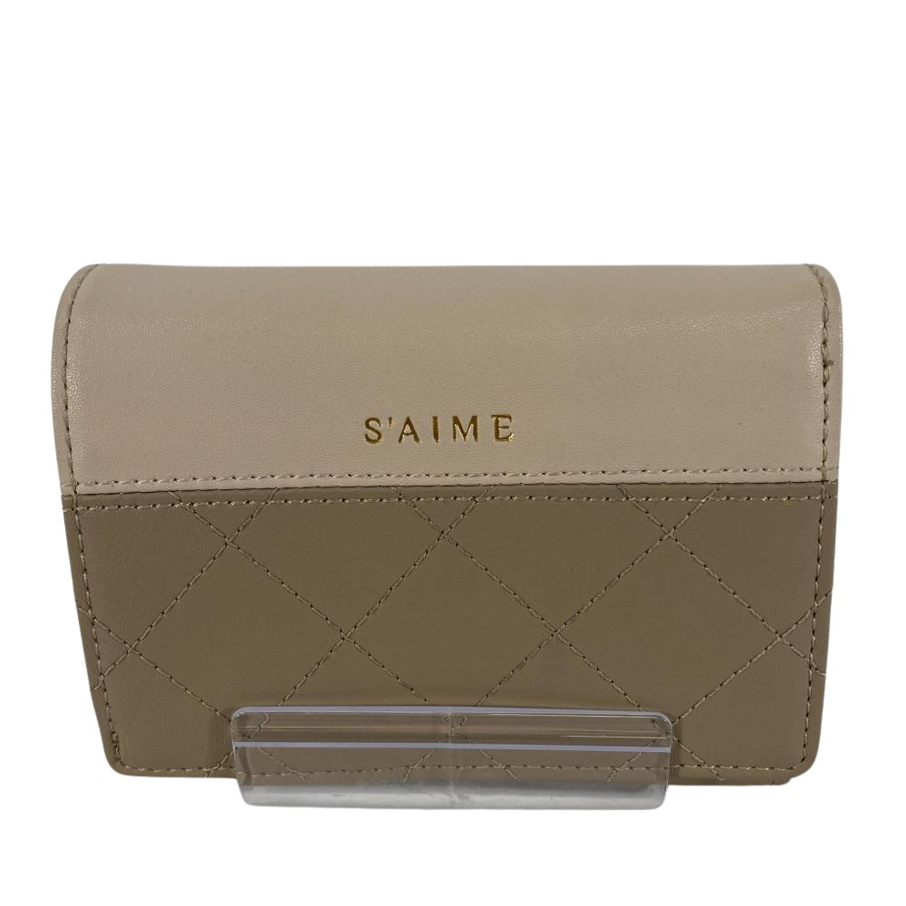 【新光三越台南中山店】S’AIME/對折錢包//