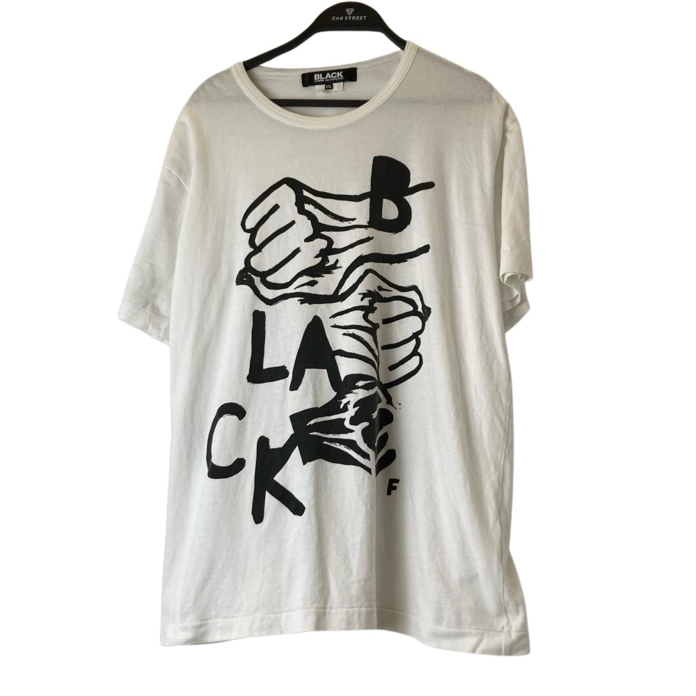 【微風廣場店】BLACK COMME des GARCONS/T恤/XXL/x