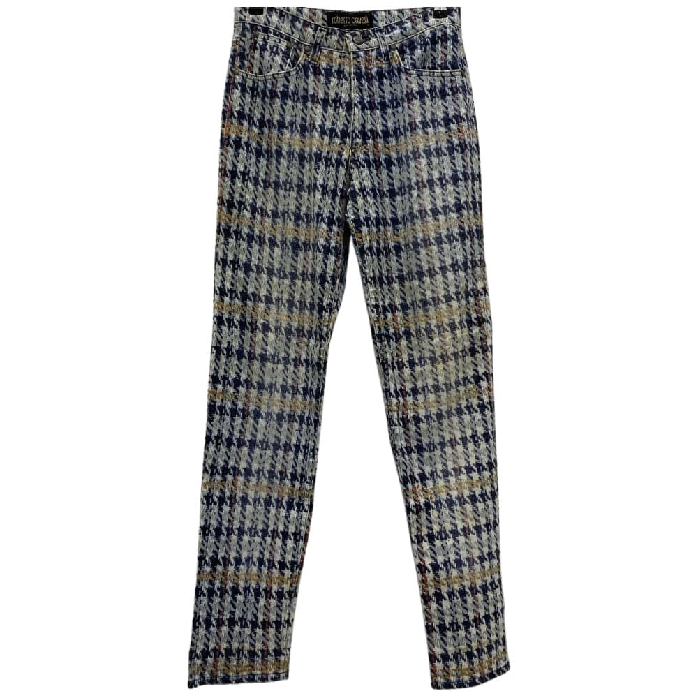 【新莊宏匯廣場店】roberto cavalli/直筒褲/M//2344720397520