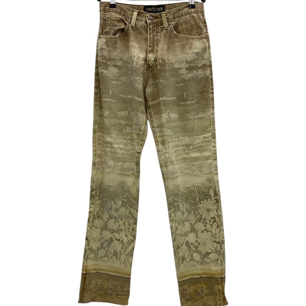 【新莊宏匯廣場店】roberto cavalli/喇叭褲/M//2344720397476