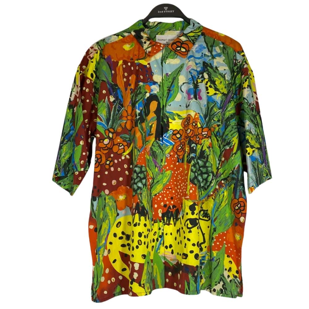 【高雄大遠百店】TSUMORI CHISATO/夏威夷襯衫/L/