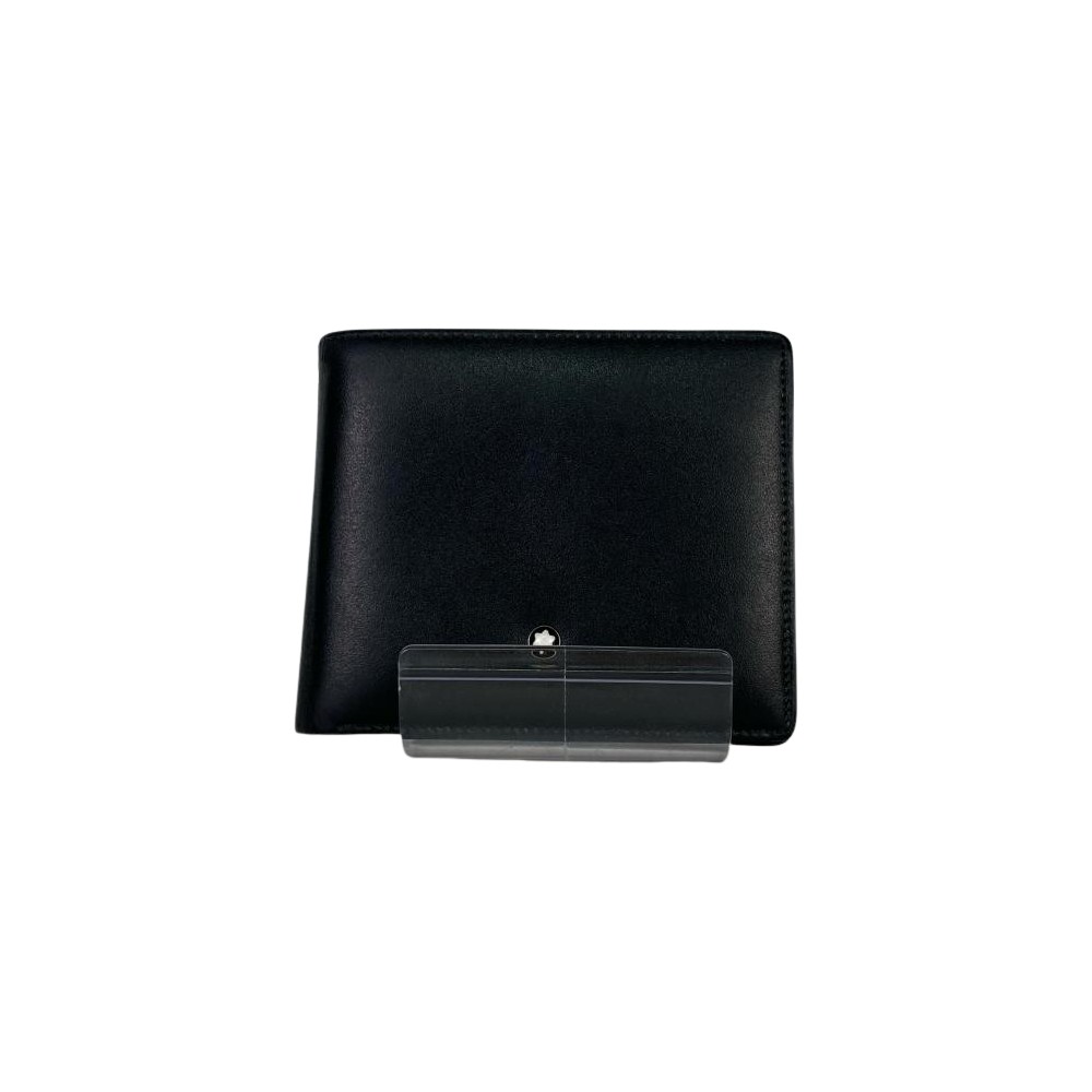 【宜蘭家樂福店】MONTBLANC/對折錢包//